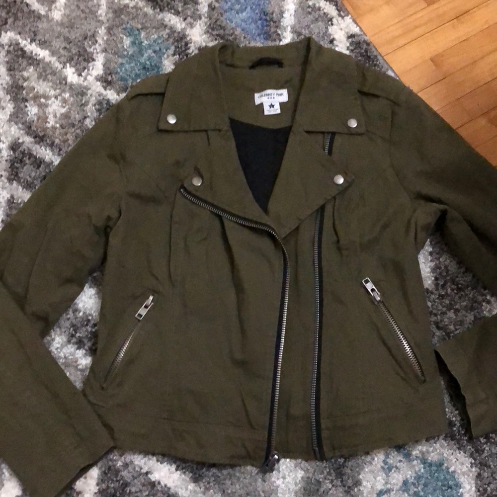 Army green jacket